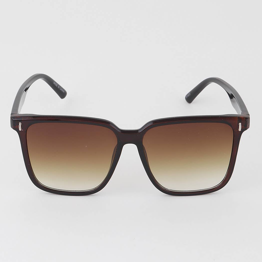 Square Frame Mix Sunglasses