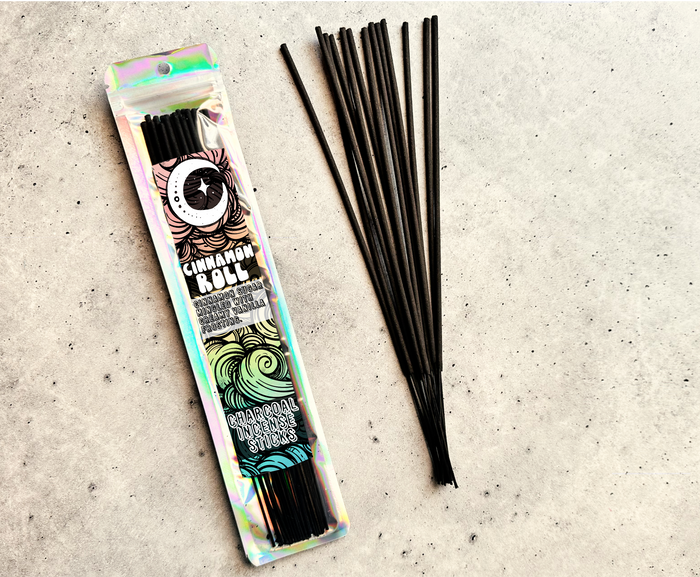 Cinnamon Roll | 9  Inch Incense Stick | Charcoal Incense