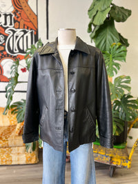 Vault | NY Leather Jacket Small