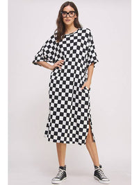 Warped Tour Checkered Dress