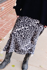 Britt's Fave Midi Skirt + Black Leo