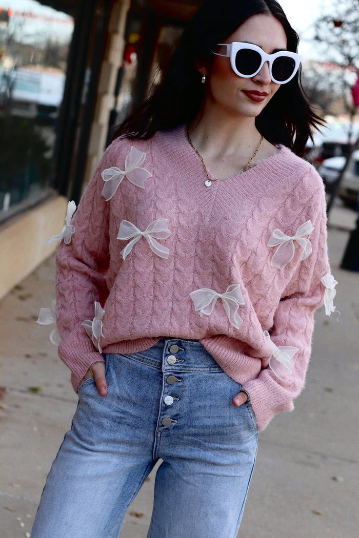 Sutton Bow Sweater