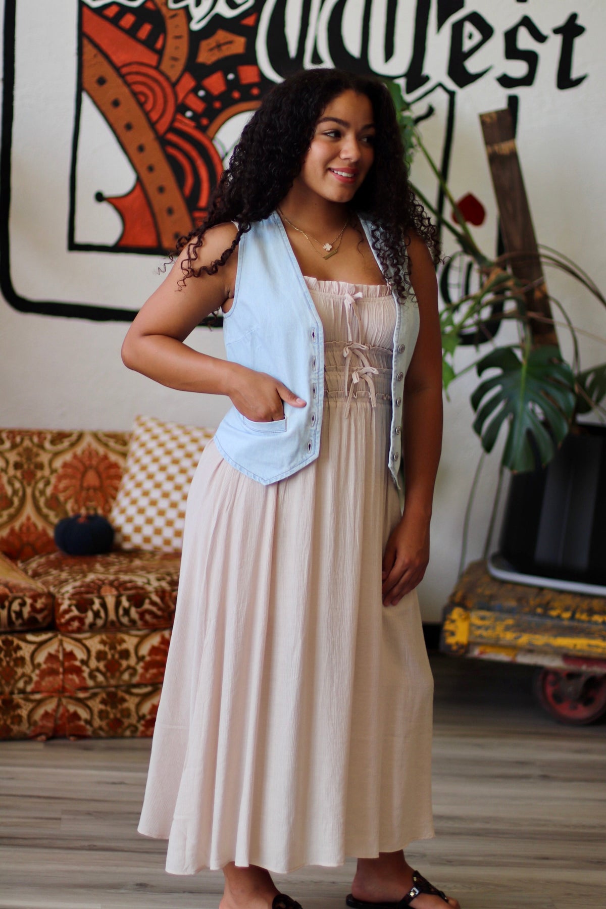 Phoebe Denim Vest