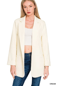 Hendrix Blazer + Cream