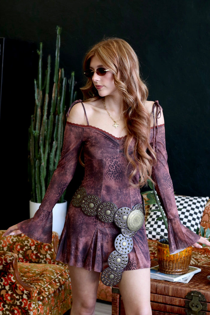 Prairie Pixie Mini Dress