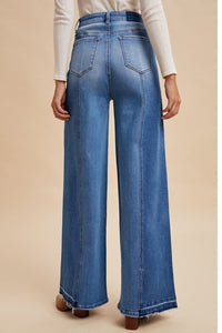 Dazed & Confused Two Tone Wide Leg Jeans