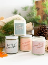 Crackling Firewood Candle 8oz