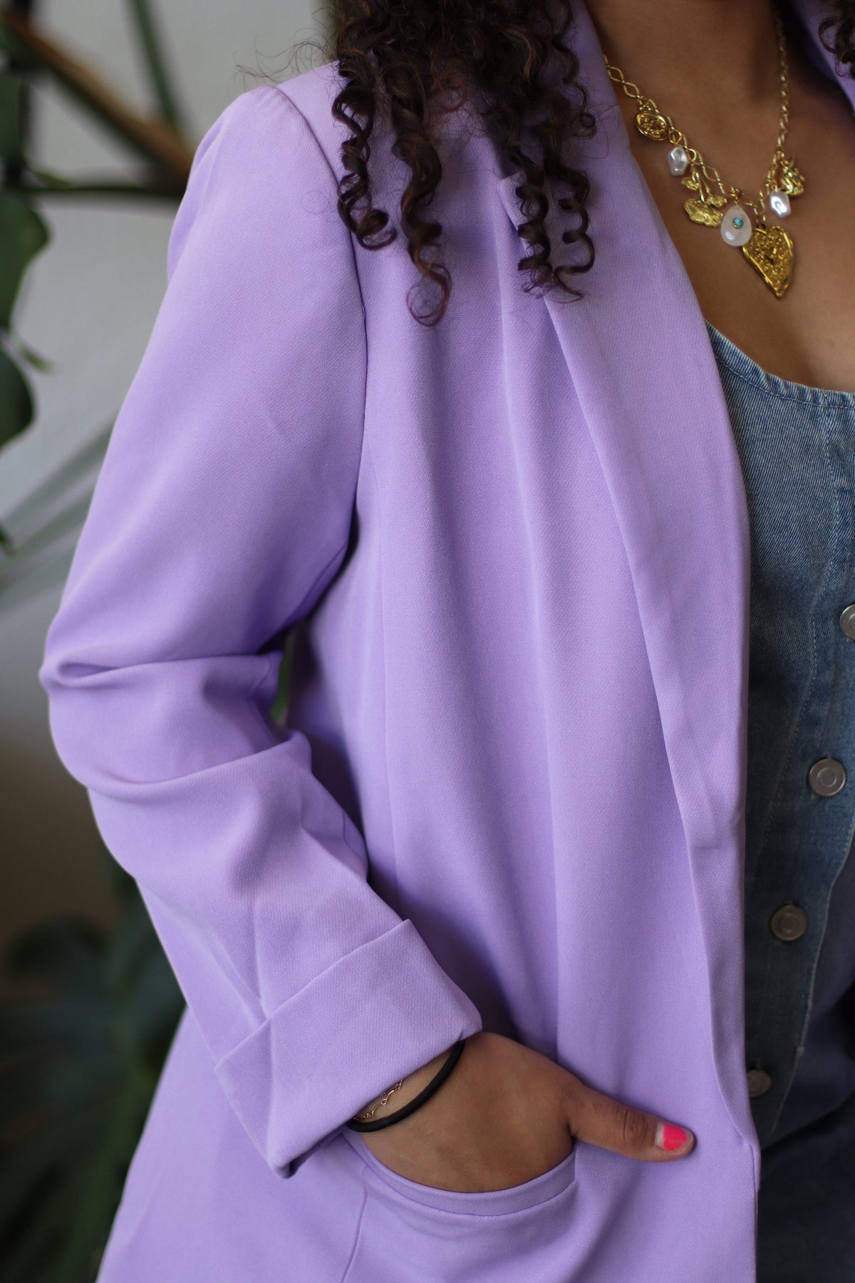 Hendrix Blazer + Lavender