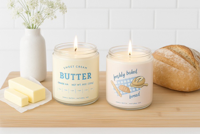 Sweet Cream Butter Candle 8oz