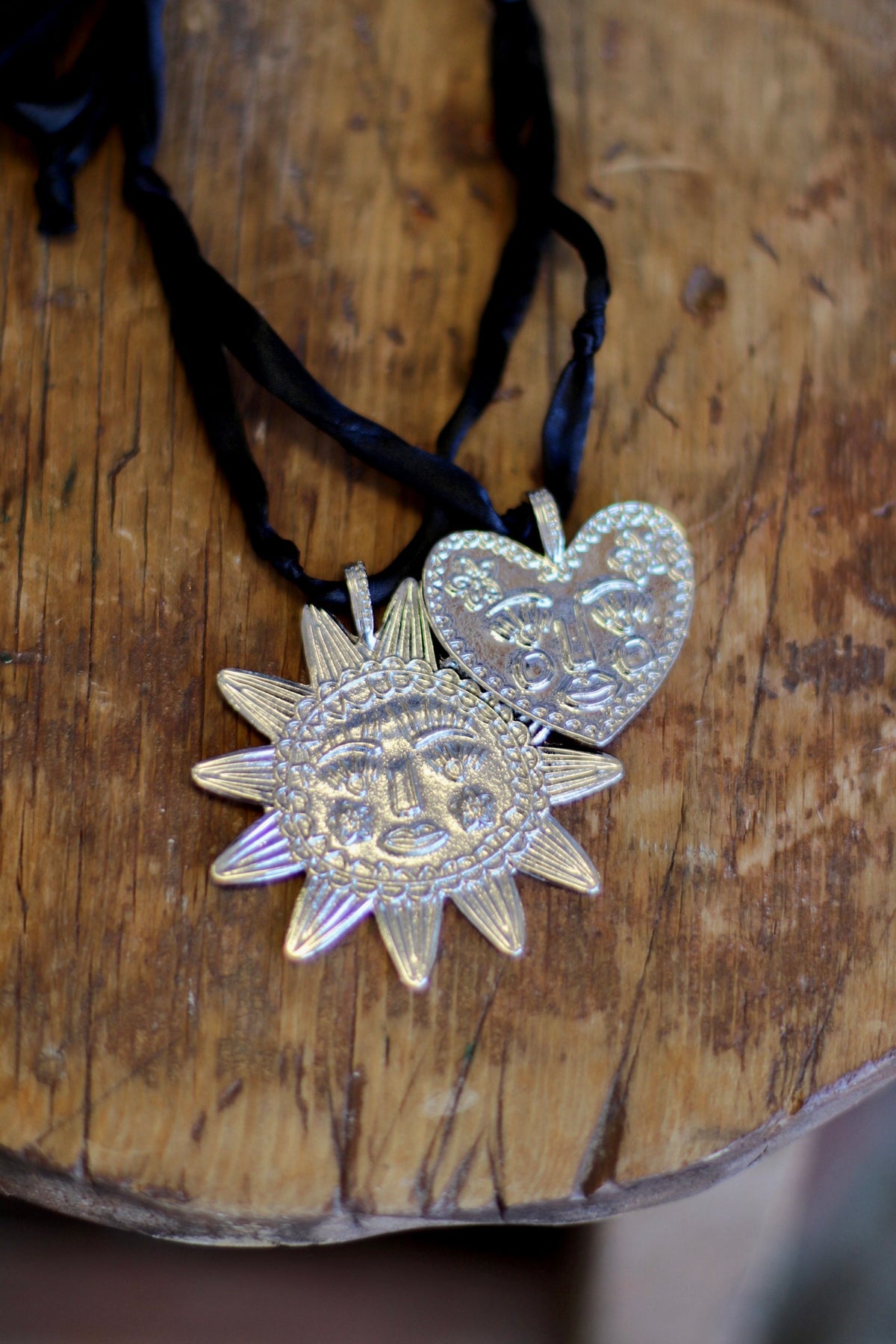 Star & Sun Pendant Necklace