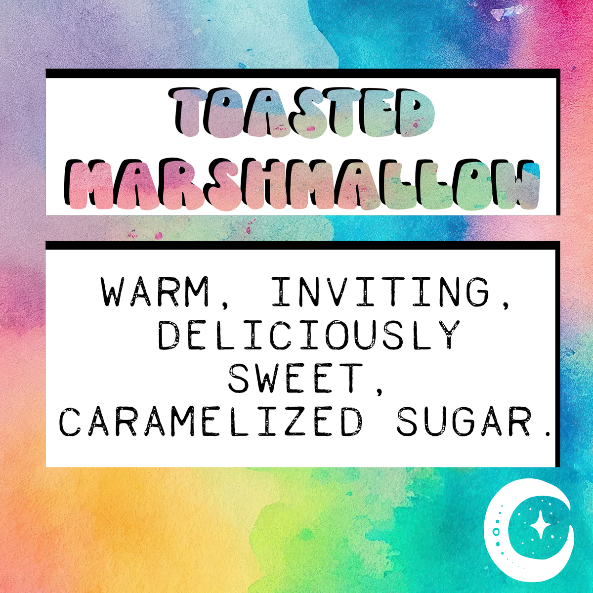 TOASTED MARSHMALLOW Incense Cone | Hand poured | Extra Large