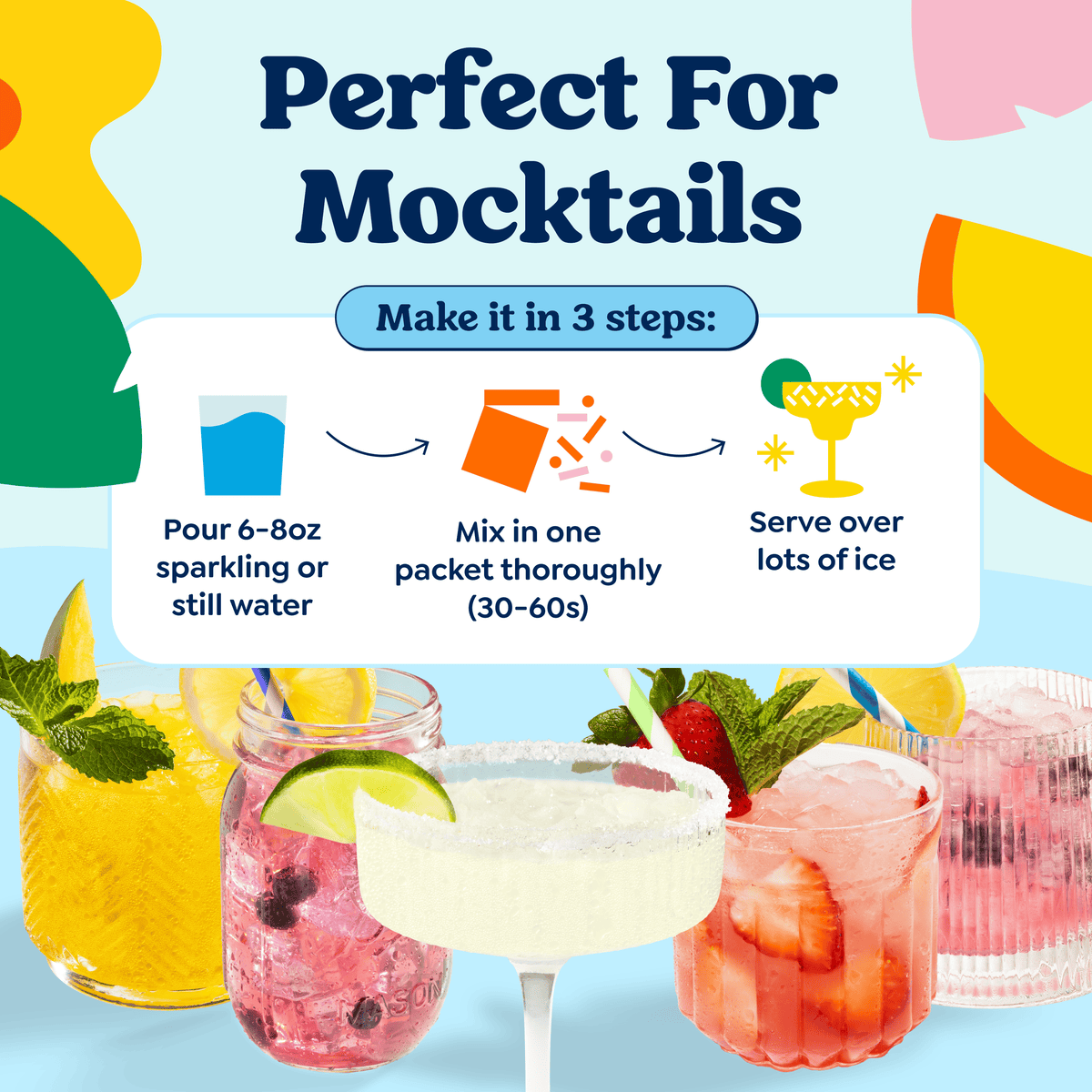 Blood Orange Mai Tai Cocktail / Mocktail Mixer