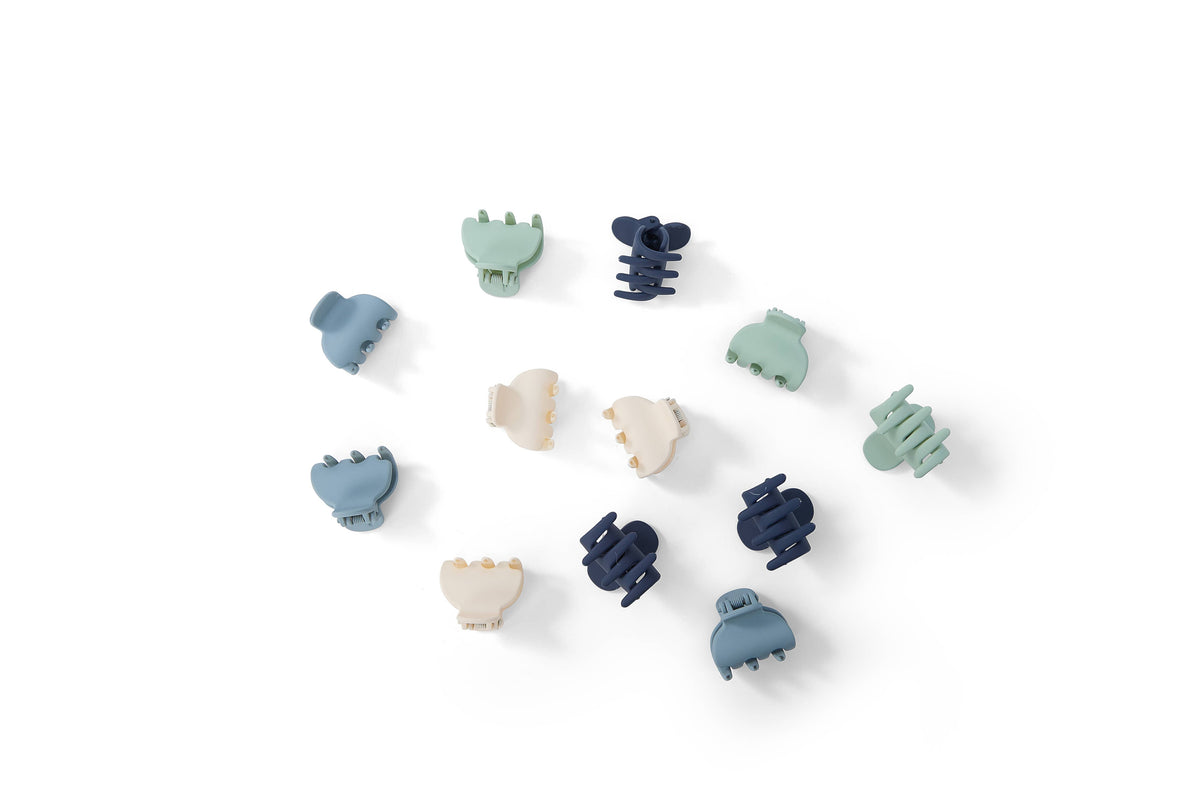 12 PC Mini Hold Clips - Eucalyptus