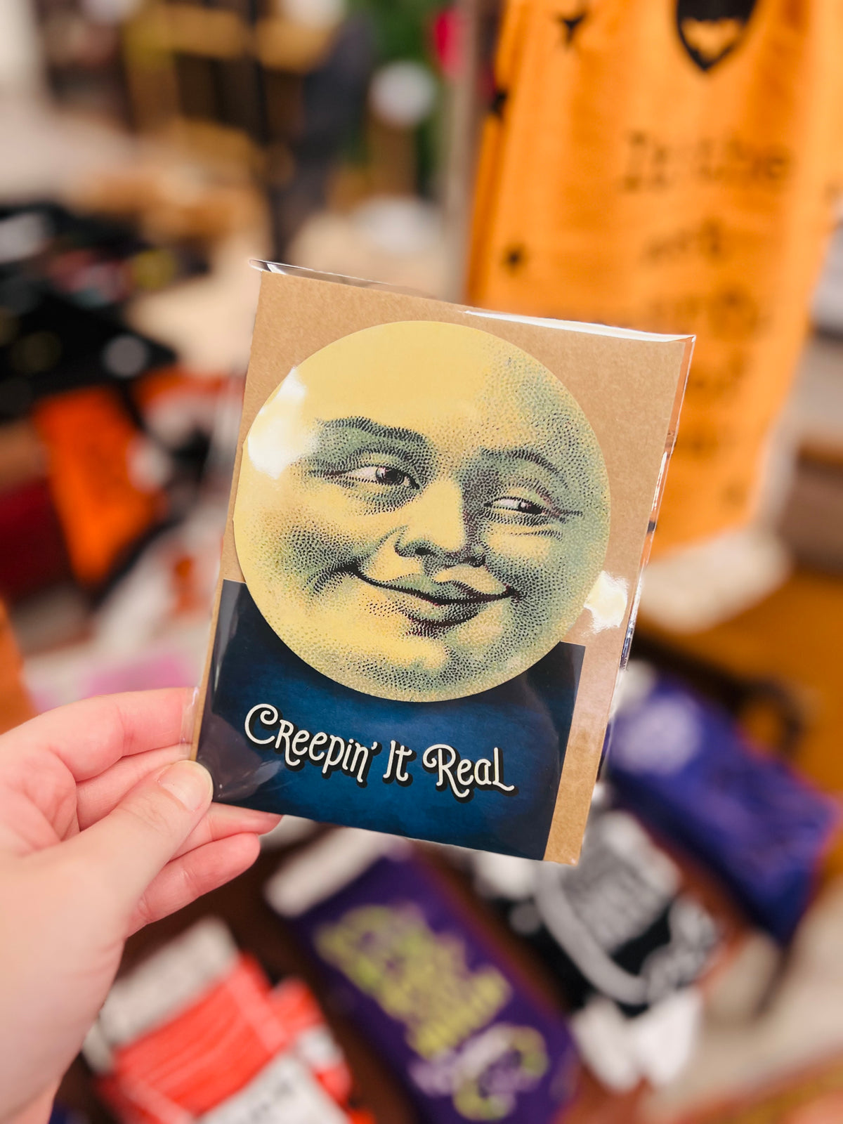 Halloween Card Creepin' It Real