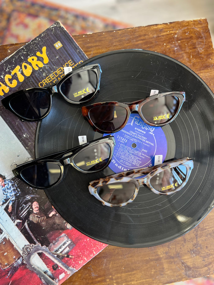 Retro Cool Girl Acetate Sunglasses