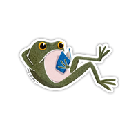 Unbothered Frogson Sticker
