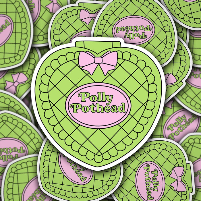 Polly Pothead Sticker