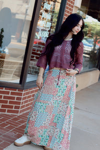 Bradyn Patchwork Skirt