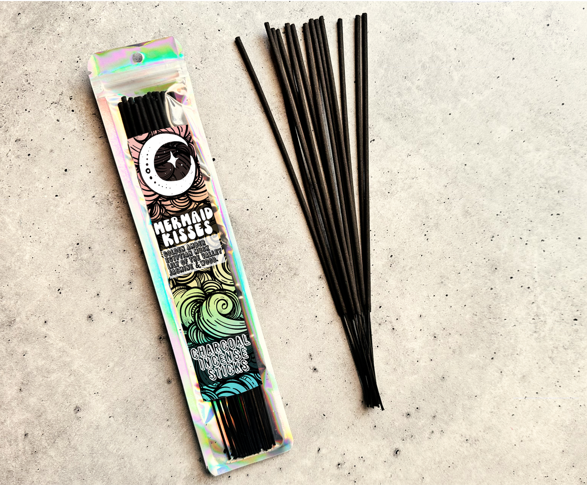 Mermaid Kisses | 9  Inch Incense Stick | Charcoal Incense