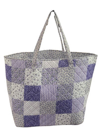 "Violet Dreams" Designer Quilted Tote Bag