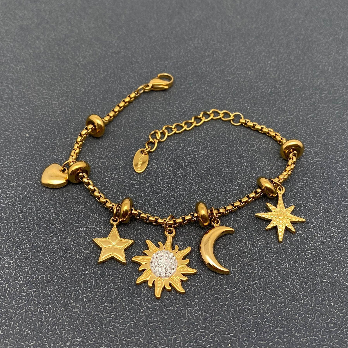 18K Gold Plated Celestial Bracelet