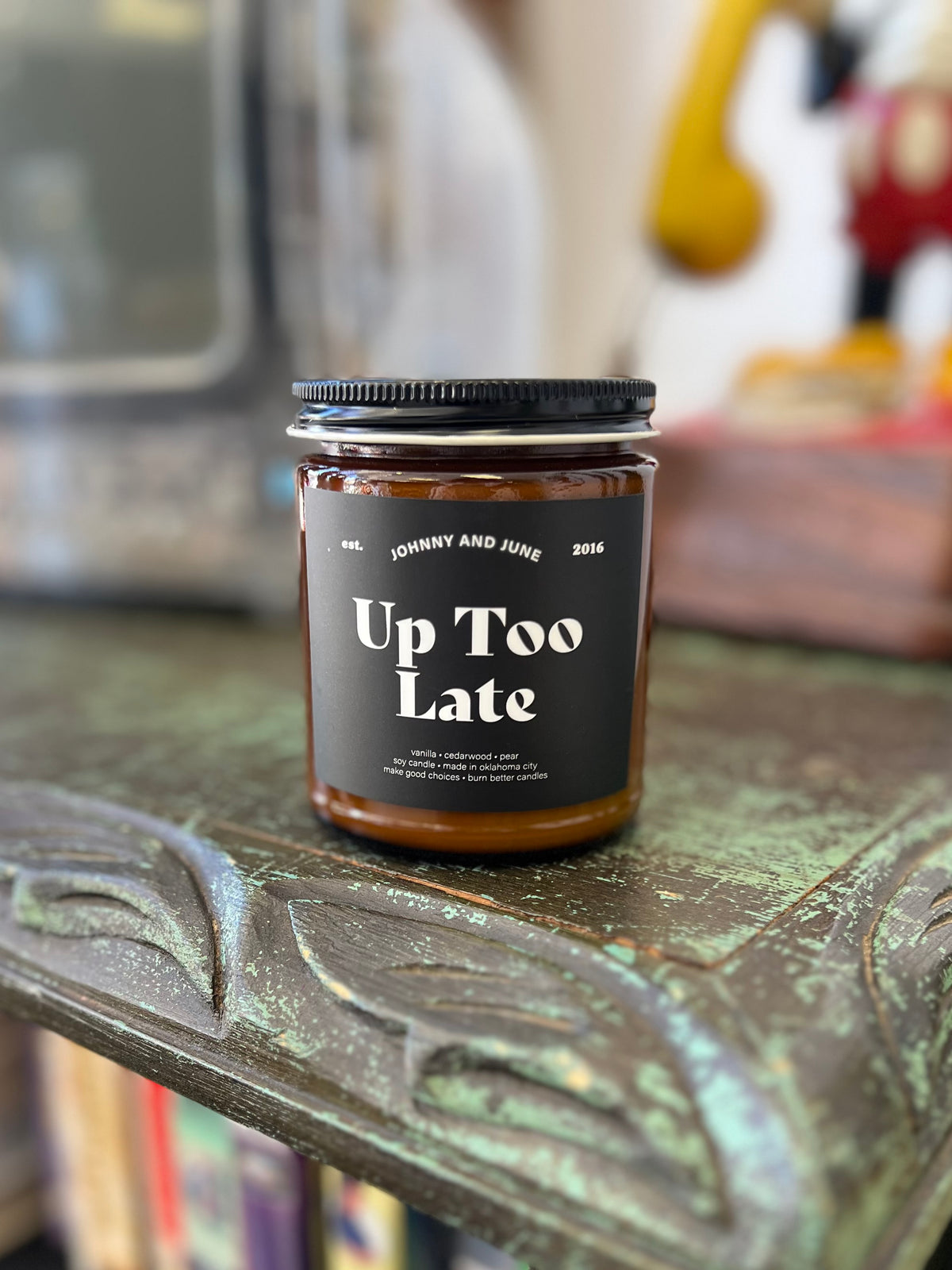 Up Too Late 8oz Soy Candle