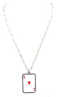 Heart Ace Necklace