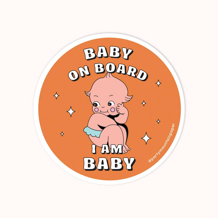 Baby On Board Bumper Sticker