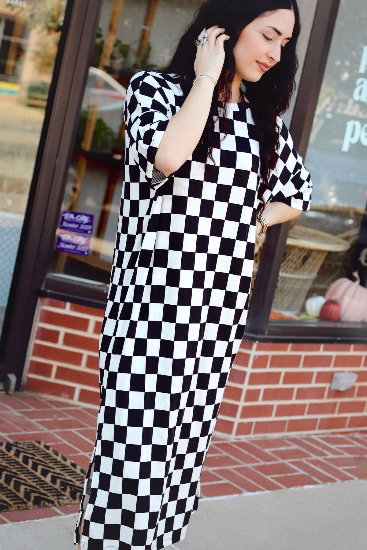 Warped Tour Checkered Dress