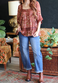 Christi Medium Wash Barrel Leg Jeans
