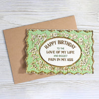 Happy Birthday Love of My Life Card