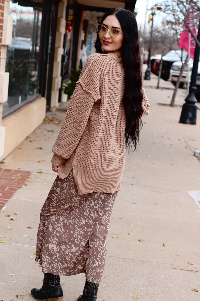 Toby Taupe Sweater