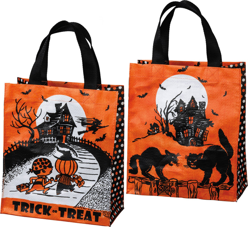 Vintage Trick Or Treat Daily Mini Tote