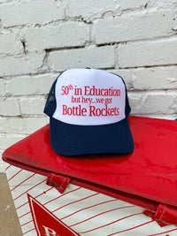 580 Trucker Hat + 50th Navy