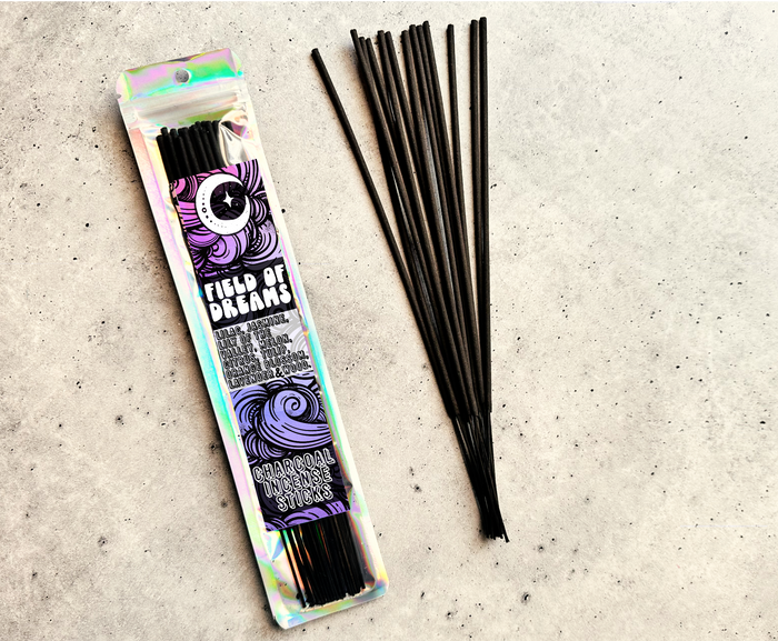 Field of Dreams | 9  Inch Incense Stick | Charcoal Incense