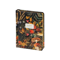 A6 Mini Vegan Leather Hardcover Daily Planner