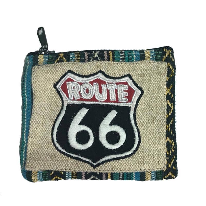 Route 66 Funky Coin Purse