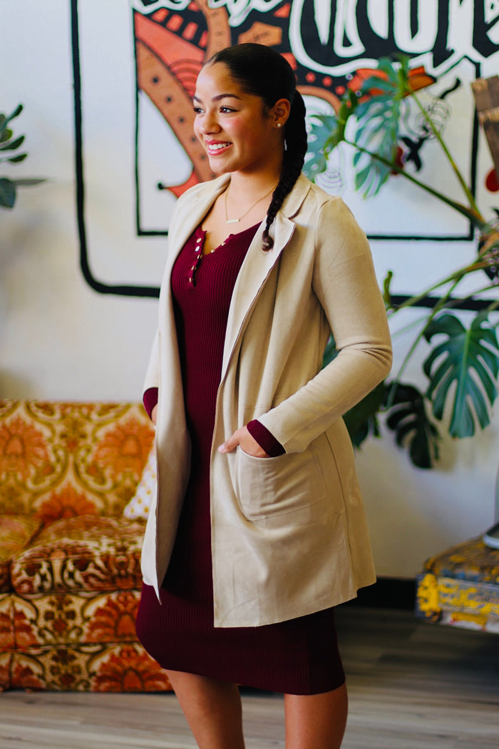 Autumn in New York Coat + Taupe