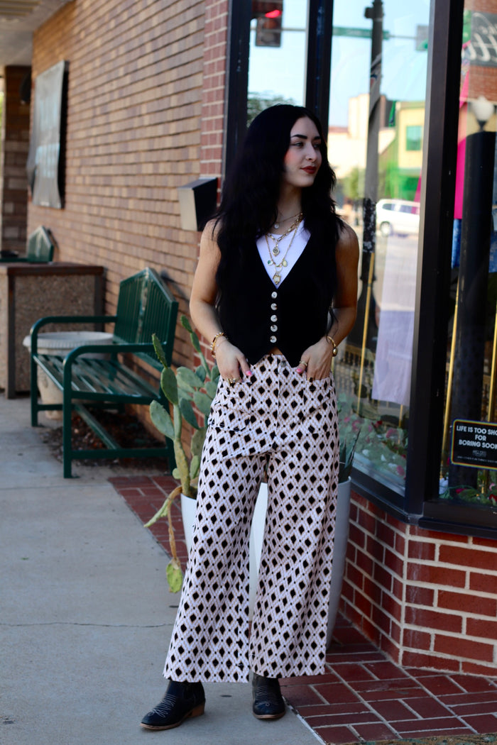 Morgan Print Pants