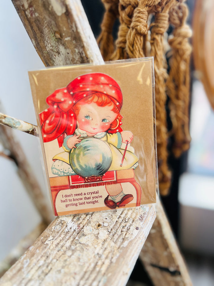 No Crystal Ball Needed Card