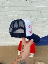 580 Trucker Hat + 50th Navy