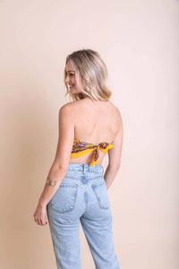 Boho Floral Anemone Bandana