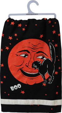 Vintage Boo Moon Kitchen Towel