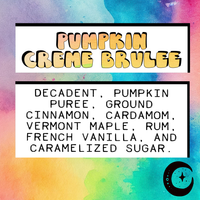 Pumpkin Cream Brulee |  Incense Cones | Backflow
