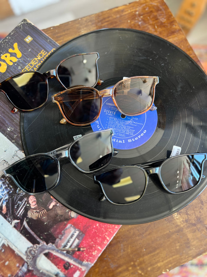 Acetate Classic Frame Sunglasses