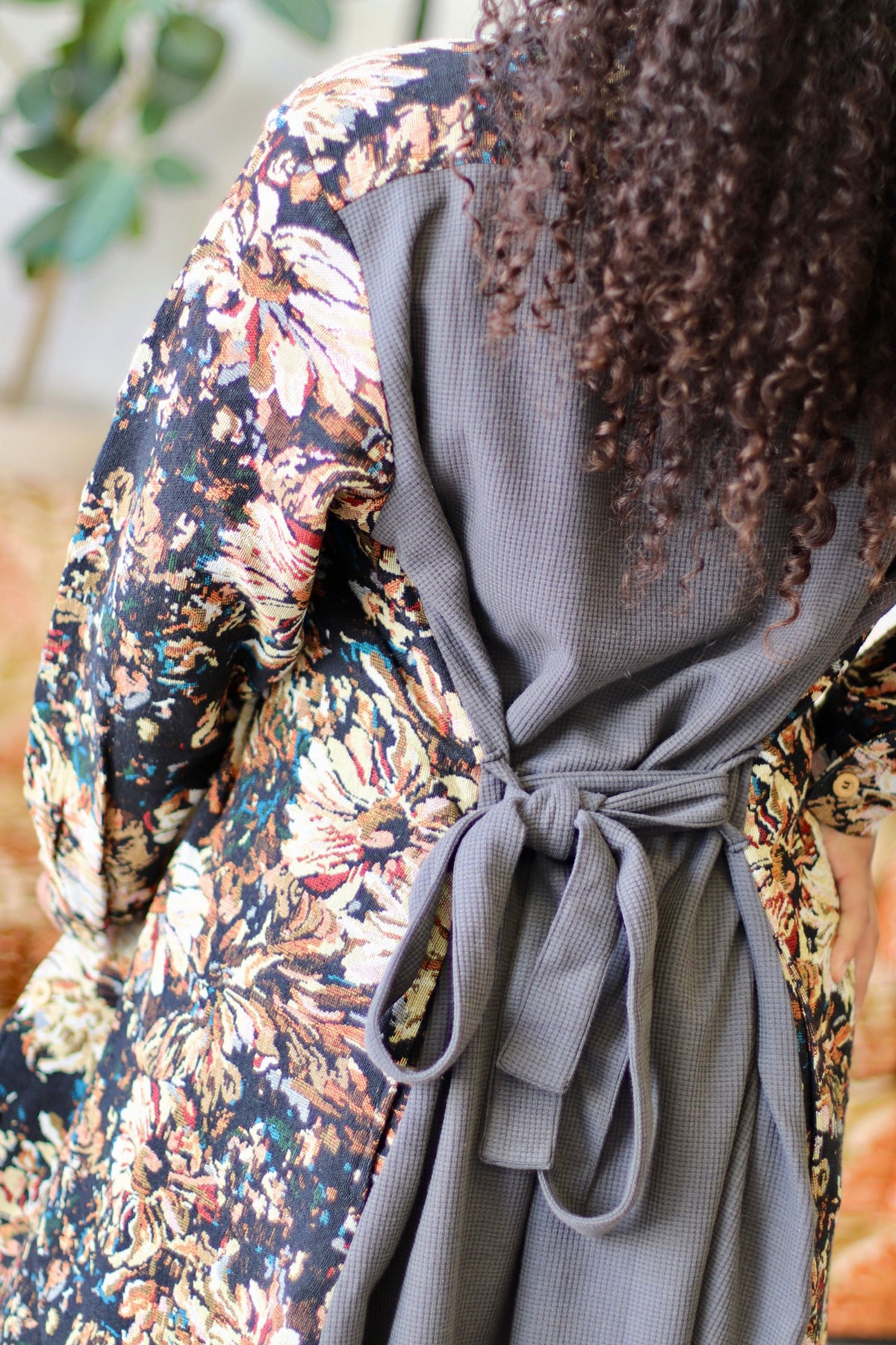 Falling For You Floral Coat