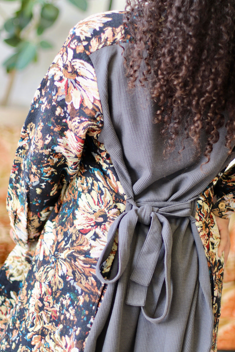 Falling For You Floral Coat