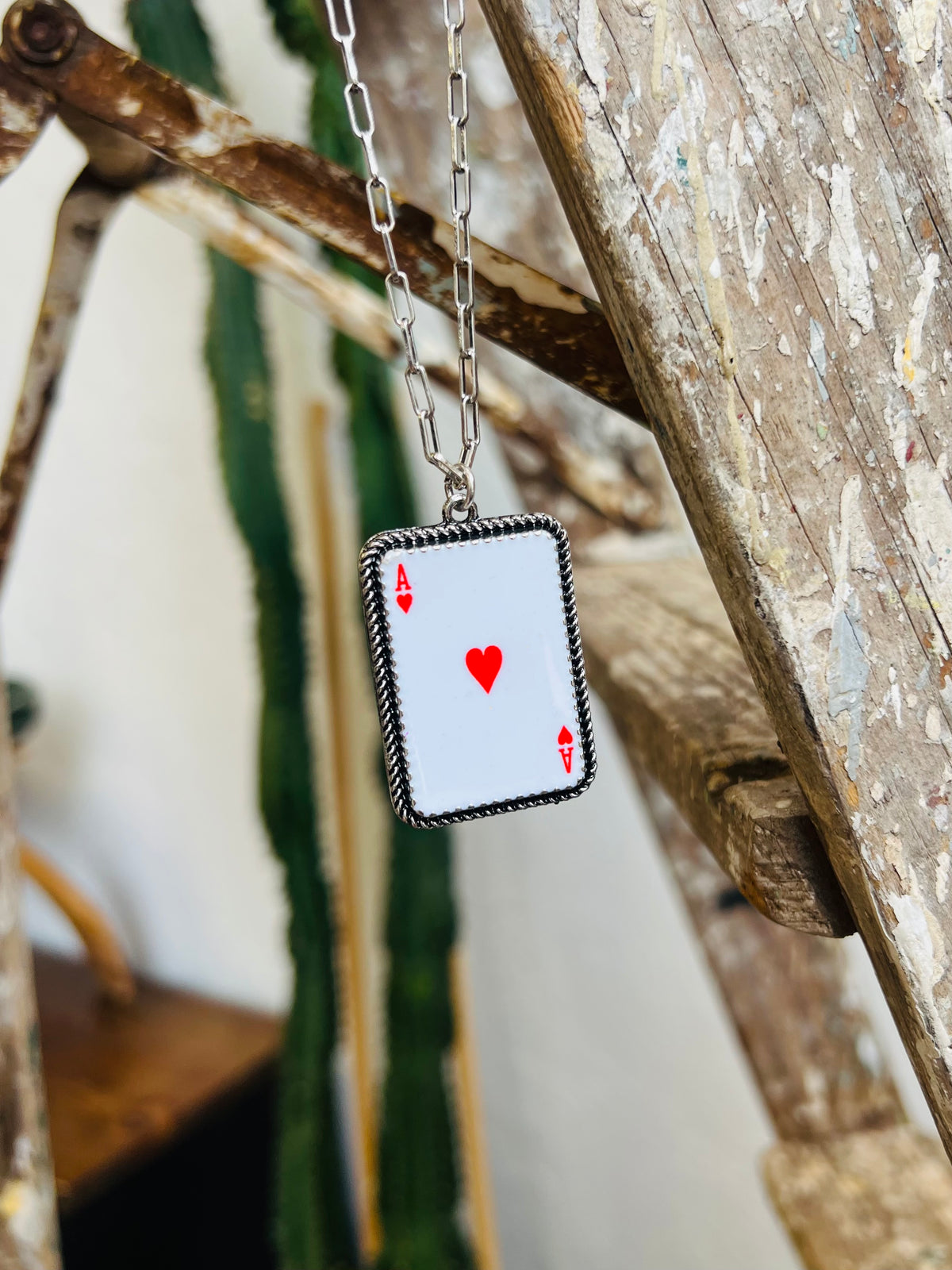 Heart Ace Necklace