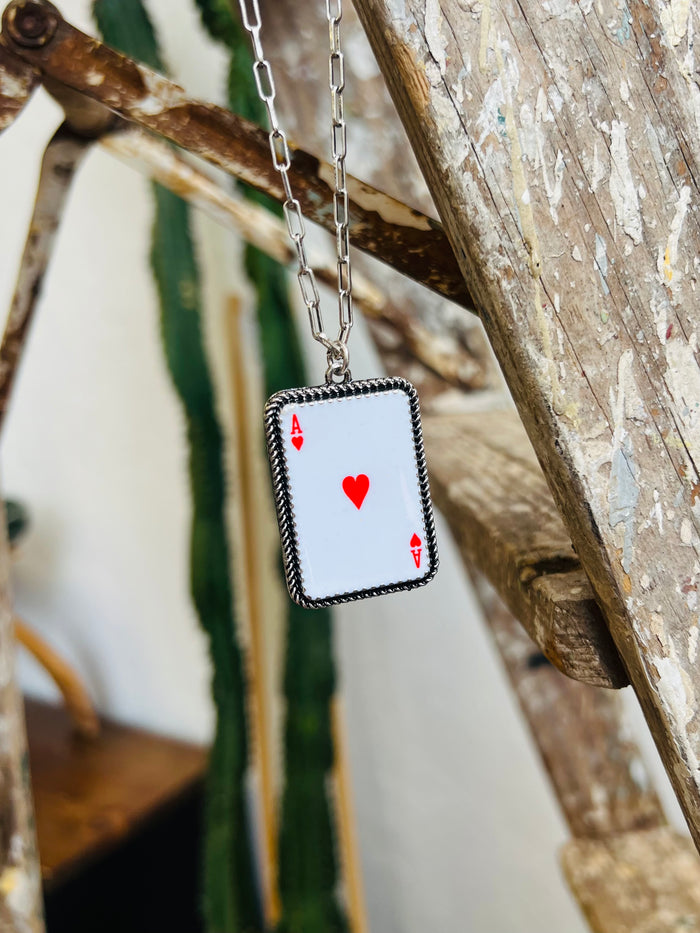 Heart Ace Necklace