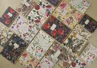 Vegan Leather A5 Notebook - Forest Flowers